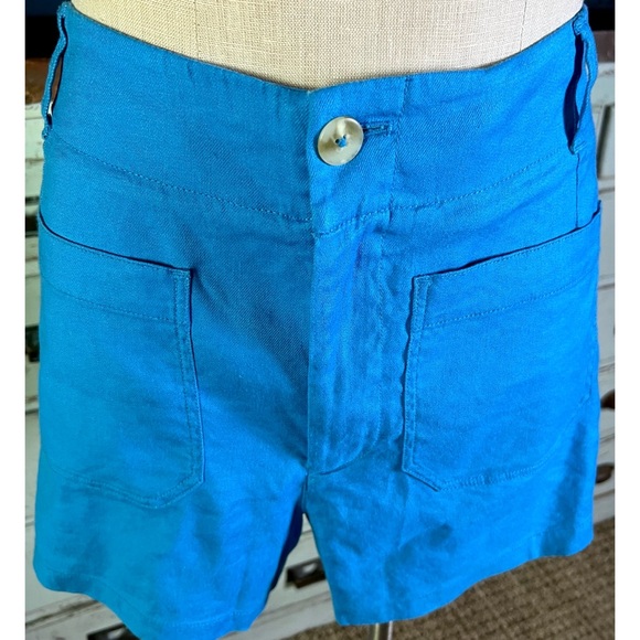 Anthropologie Colette Linen Shorts 32 - Picture 4 of 15